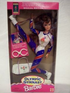 Olympic Gymnast Barbie Special Edition 1995 Atlanta Games NRFB NICE