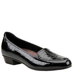 Clarks Everyday Womens Timeless Black Leather Shoes Loafers Flats 