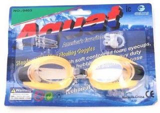   listed Swimming Silicone Googles Glasses Include Earplugs&Nose clip