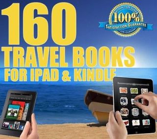 HUGE* 160 QUALITY TRAVEL HOLIDAY eBOOKS FOR iPAD iPHONE KINDLE 