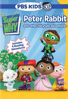 Super Why Peter Rabbit and Other Fairytale Adventures DVD, 2010