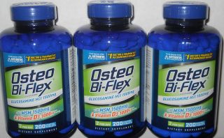 Osteo Bi Flex Glucosamine HCI 1500mg & Vitamin D3 Total 600 Coated 