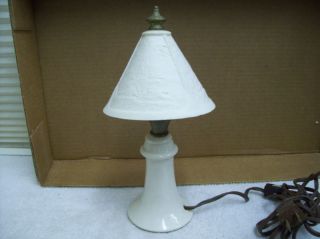 JEFFERSON LAMP SMALL NIGHT LIGHT SHADE BOAT & WINDMILL