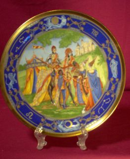 Hutschenreuther THE TOURNAMENT 8 plate from  Love for all Seasons 