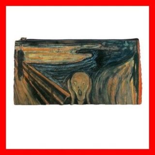 Pencil Case Pen Bag SCREAM Edvard Munch Van Gogh Paint (22100498)