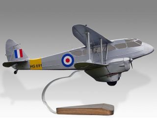 De Havilland DH 89A Dragon Rapide RAF Airplane Model