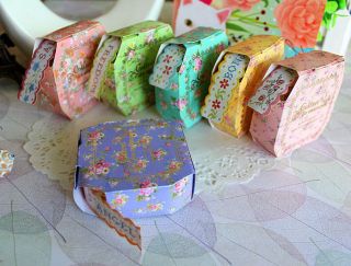 French Floral Sticker Tape Retro Pastoral Stationery Gift Craft Paper 