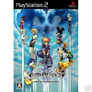 PS2 Kingdom Hearts Final Mix 2 + Import Japan   Japanese USED [Japan 