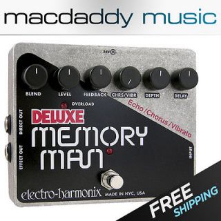 Electro Harmon​ix XO Deluxe Memory Man Analog Delay NEW free US 