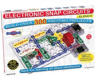 Elenco SC300 Snap Circuits Electronic 300 Experiments (Brand New in 