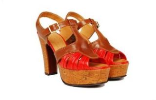 Chie Mihara cork platform Ethel heels 39.5