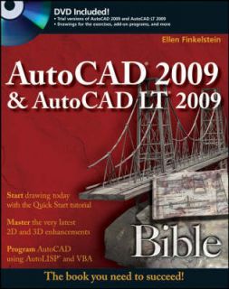   2009 and AutoCAD LT 2009 Bible by Ellen Finkelstein (Paperback, 2008
