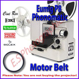 EUMIG P8 PHONOMATIC 8mm Cine Projector Drive Belt
