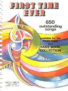 First Time Ever Fake Book by Mills and Belwin 1985, Paperback