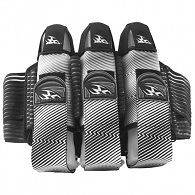Empire Liquid Breed 3+6 Harness Pod Pack For Paintball Black/White