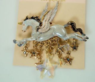 Kirks Folly Stardancer Unicorn Pegasus Pin