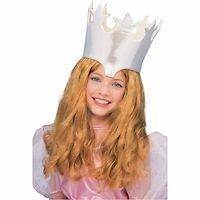 Childrens Wizard of Oz Blonde Glinda the Good Witch Halloween Costume 