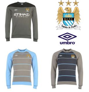   CITY UMBRO TRAINING SWEAT TRACKSUIT FOOTBALL SOCCER TOP CASUAL JUMPER
