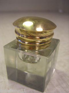 Glass Inkwell , can use for Writing Slopes