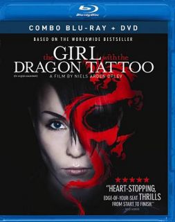 The Girl With the Dragon Tattoo Blu ray DVD, 2010, 2 Disc Set 