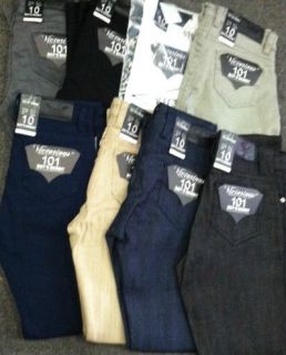 Boys Denim Skinny Jeans, many colors and sizes available. Premium 
