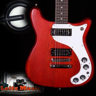   2010 Epiphone Wilshire Cornet Electric Guitar Cherry Red Great Guitar