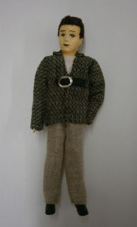 Hand Made Man Doll from Erna Meyer of Germany. More in our harlequins 