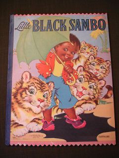 Little Black Sambo Illustrations by Ethel Hays Saalfield 1942
