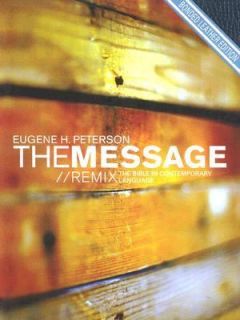 The Message Remix Peterson by Eugene H. Peterson 2004, Hardcover 
