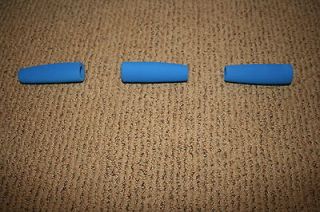 Blue EVA Foam Fishing Rod Grip, Set of 3, Poodle Grip, Split Handle 