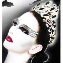 Xotic Eyes Black Dark SWAN or WHITE SWAN Exotic Costume Makeup 