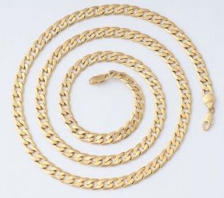 30 Inches 45g 18K Solid Yellow Gold Filled GF Necklace Chain CCC9