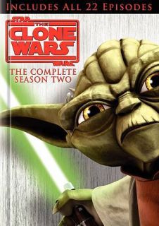 Star Wars The Clone Wars   Season Two (DVD, 2010, 4 Disc Set)