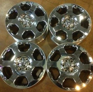   Ford F150 Expedition FX4 Platinum Chrome Clad OEM Wheels FACTORY STOCK