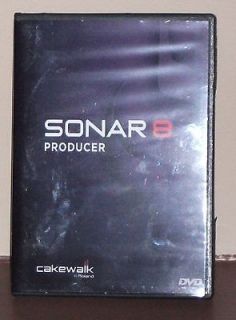 Cakewalk Sonar 8 Producer Edition DVD plus tutorial