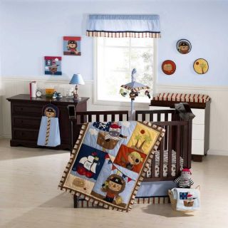 Unique Pirate Ship Baby Boy 10p Crib Bedding Cheap Comforter Set Room 