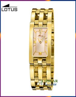 LOTUS BY FESTINA LADY 15470/2 GOLD PVD NEW 2 YEARS WARRANTY