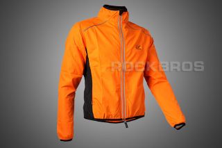 Tour de France,Cycling Coat,Wind Coat,Rain Coat,Long Sleeve, Orange