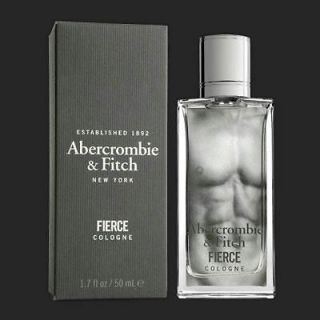 VERY NICE ABERCROMBIEN & FITCH FIERCE COLOGNE,FOR MEN,1.7 FL.OZ/50 ML 