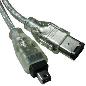 10ft/3m 6 to 4pin FireWire IEEE Notebook Slim PC Camcorder 1394 iLink 