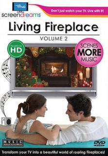 Screen Dreams Living Fireplace, Vol. 2 DVD, 2009