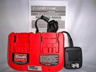   BLACK&DECKER 18VOLT BATTERY CHARGER CHARGE TWO 18V BATTERIES AT ONCE