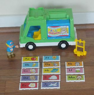 Fisher Price Little People ABC Delivery Mail Truck Sing n Learn 