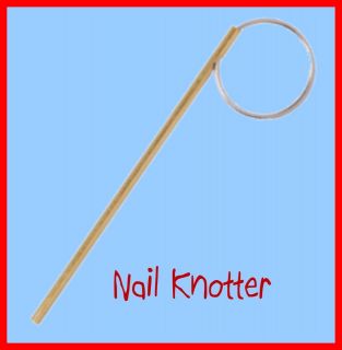   Dave Brown Nail Knotter Ties Knots Fast and Simple with Instructions