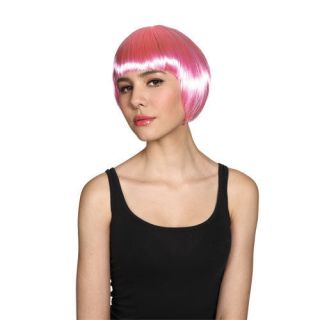   Bob   Baby Pink Wig Accessory for 20s 30s Dancing Flapper Moll Fanc