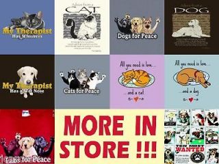 Cat Dog Lover SpecialTs T shirt 12 Designs NWT ADVICE