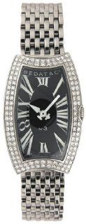 Bedat No. 3 Diamond Steel Black Ladies Watch 384.031.300 Watches 