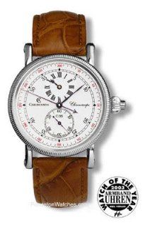 Chronoswiss Chronoscope Regulator Chronograph   Leather Strap Watches 