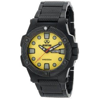   Meltdown Yellow Dial Black Nitride Plated Watch Watches 