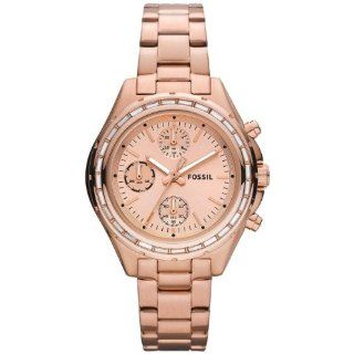 Fossil Dylan Stainless Steel Watch   Rose Watches 